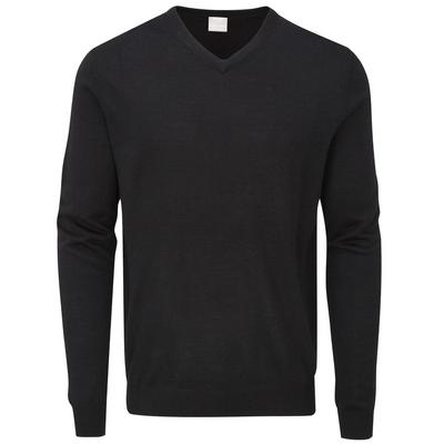 Ping Sullivan V Neck Golf Sweater - Black - thumbnail image 1