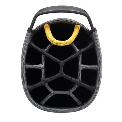 PowaKaddy DLX-Lite Golf Cart Bag 2024 - Gun Metal/Yellow - thumbnail image 4