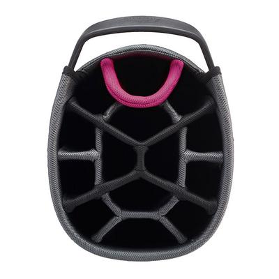 PowaKaddy Dri Tech Golf Cart Bag 2024 - Black/Gun Metal/Pink - thumbnail image 4