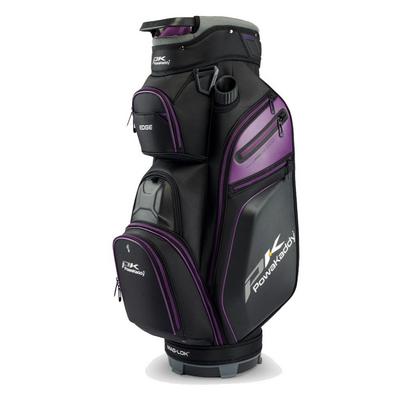 PowaKaddy Edge Golf Cart Bag Black/Purple
