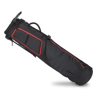 Titleist Premium Golf Carry Pencil Bag - Black/Black/Red - thumbnail image 2