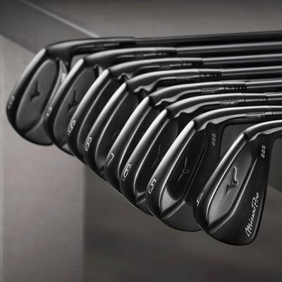 Mizuno Pro 225 Black Edition Golf Irons - Steel - thumbnail image 2