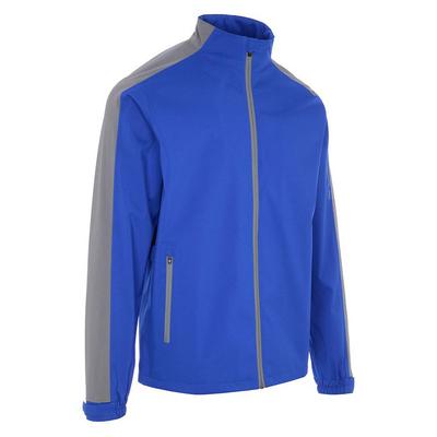ProQuip Aqualite Pro Waterproof Golf Jacket - Blue/Grey - thumbnail image 1