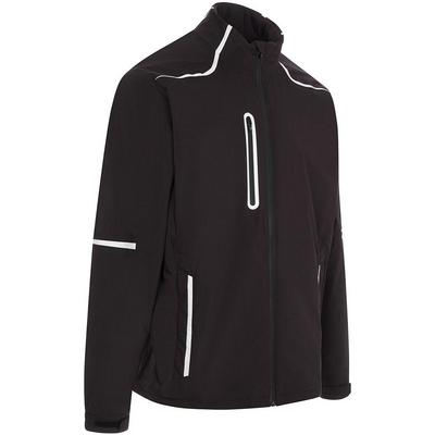 ProQuip PX8 Stormforce Waterproof Golf Jacket - Black - thumbnail image 1