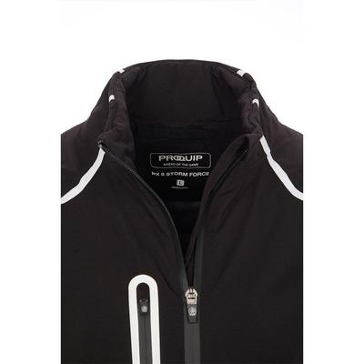 ProQuip PX8 Stormforce Waterproof Golf Jacket - Black - thumbnail image 5