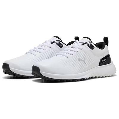 Puma Fusion Plus SL Golf Shoes - Puma White/Puma Black - thumbnail image 3