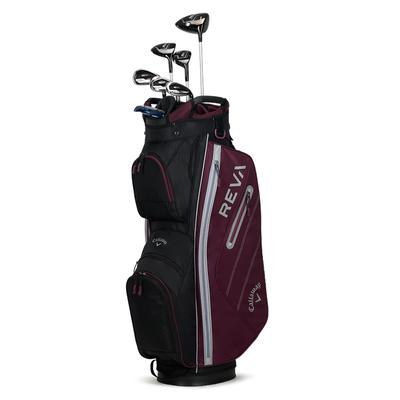 Callaway Reva 8 Piece Ladies Golf Package Set - Eggplant