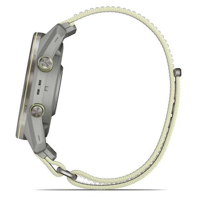 Garmin Approach S72 GPS Golf Smart Watch (47mm) - Silver/Citron - thumbnail image 13