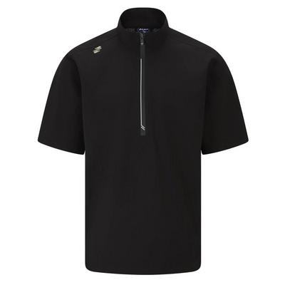 Stuburt Fracas Short Sleeve Waterproof Golf Jacket - Black