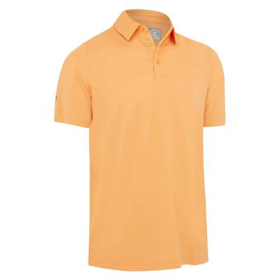 Callaway SS Solid Swing Tech Golf Polo Shirt - Bird of Paradise