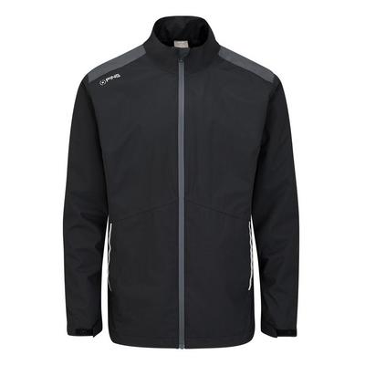 Ping SensorDry S2 Waterproof Golf Jacket Mens Black - thumbnail image 1