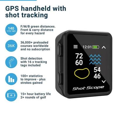 Shot Scope H4 Golf GPS Handheld Device - thumbnail image 9