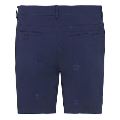 Original Penguin Space Dyed Pete Embroidered Golf Short - Black Iris - thumbnail image 2