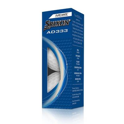 Srixon AD333 2024 Golf Balls - White - thumbnail image 2