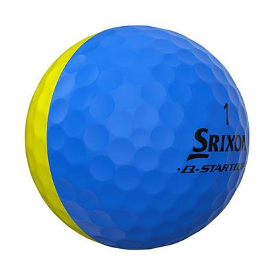 Srixon Q Star Tour Divide 2024 Golf Balls - Yellow/Blue - thumbnail image 2