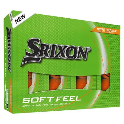 Srixon Soft Feel Brite Golf Balls - Orange