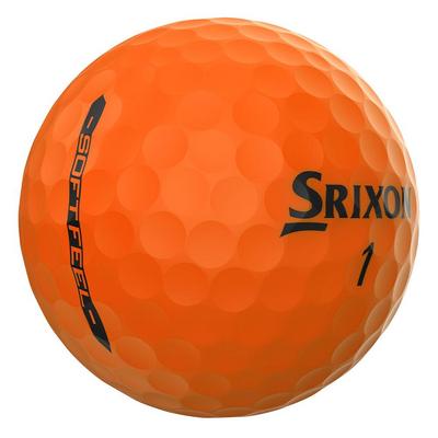 Srixon Soft Feel Brite Golf Balls - Orange - thumbnail image 2