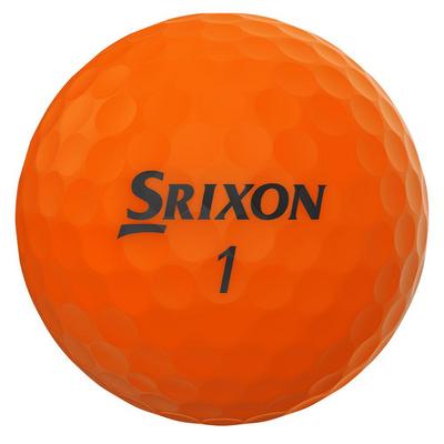 Srixon Soft Feel Brite Golf Balls - Orange - thumbnail image 3