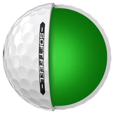 Srixon Soft Feel Golf Balls - White - thumbnail image 5