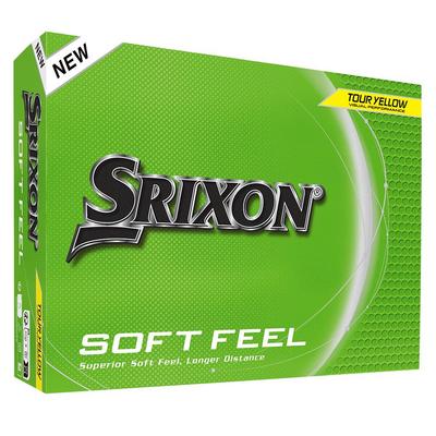 Srixon Soft Feel Golf Balls - Yellow