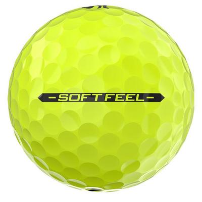 Srixon Soft Feel Golf Balls - Yellow 3 x Dozen Personalised - thumbnail image 5