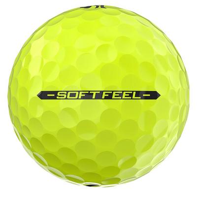 Srixon Soft Feel Golf Balls - Yellow - thumbnail image 4