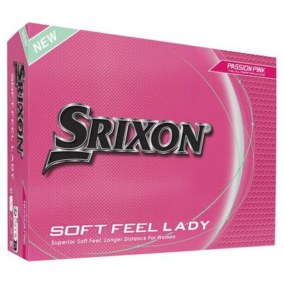 Srixon Soft Feel Ladies Golf Balls - Pink