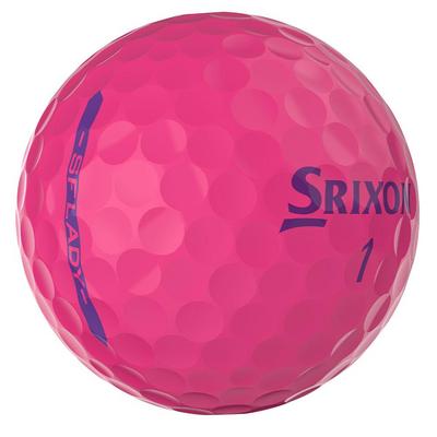 Srixon Soft Feel Ladies Golf Balls - Pink - thumbnail image 2