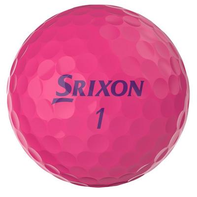 Srixon Soft Feel Ladies Golf Balls - Pink - thumbnail image 3