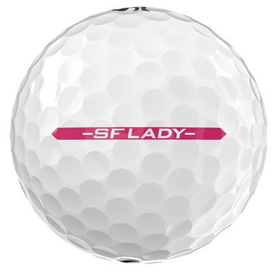 Srixon Soft Feel Ladies Golf Balls - White 3 x Dozen Personalised - thumbnail image 5