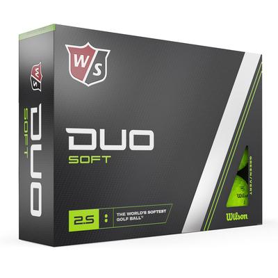 Wilson Staff Duo Soft Golf Balls - Green - thumbnail image 1