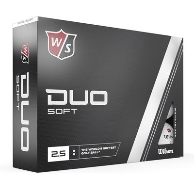 Wilson Staff Duo Soft Golf Balls - White - thumbnail image 1