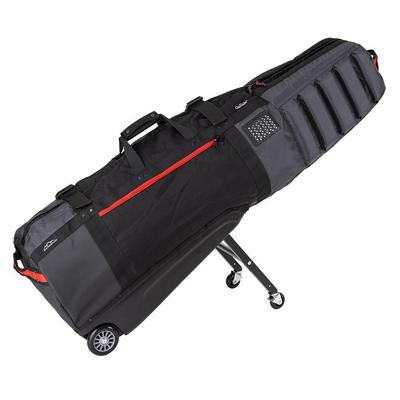 Sun Mountain Club Glider Meridian Golf Travel Cover - Black/Steel/Red