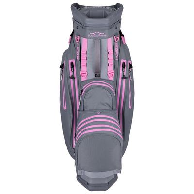 Sun Mountain H2NO Lite Golf Cart Bag - Nickel/Cadet/Pink - thumbnail image 2