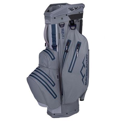 Sun Mountain H2NO Lite Golf Cart Bag - Nickel/Cadet