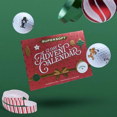 Callaway Supersoft 12 Days Advent Calendar Golf Balls - thumbnail image 7