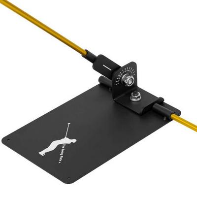 TheSwingPlate Golf Trainer Aid  with Alignment Rods