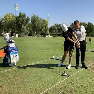 TheSwingPlate Golf Trainer Aid  with Alignment Rods - thumbnail image 10