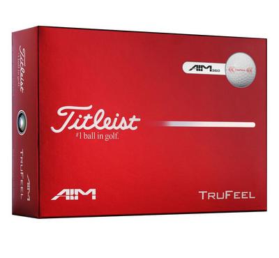 Titleist TruFeel AIM 360 White Golf Balls