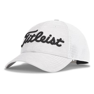 Titleist Players Space Dye Mesh Cap - White