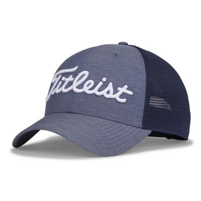 Titleist Players Space Dye Mesh Cap Navy