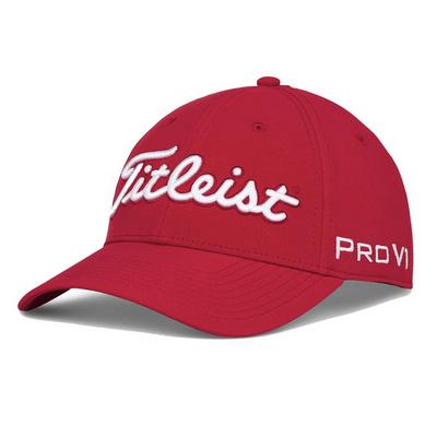 Titleist Tour Performance Golf Cap - Red