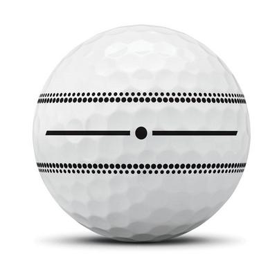 TaylorMade TP5x Stripe Golf Balls - White (4 For 3) - thumbnail image 5