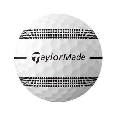 TaylorMade TP5 Stripe Golf Balls - White - thumbnail image 3