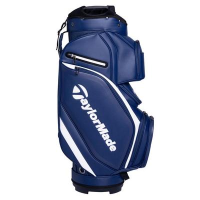 TaylorMade Deluxe Golf Cart Bag - Navy/White - thumbnail image 3