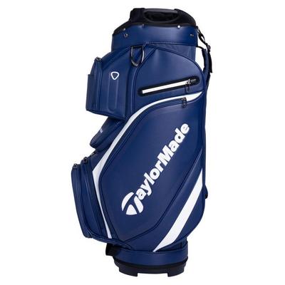 TaylorMade Deluxe Golf Cart Bag - Navy/White - thumbnail image 4