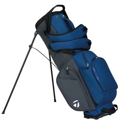 TaylorMade FlexTech Golf Stand Bag - Grey/Navy - thumbnail image 2