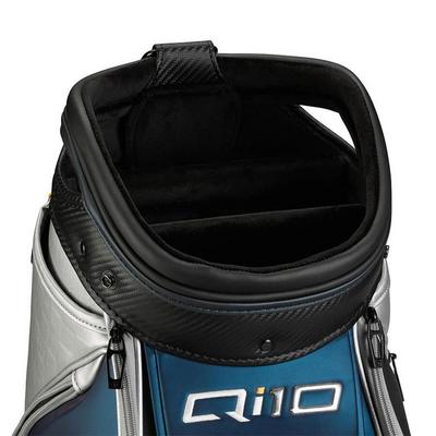 TaylorMade Players Staff Golf Bag - Silver/Navy - thumbnail image 2