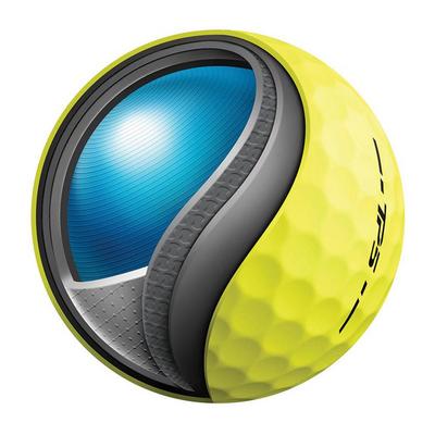 TaylorMade TP5 Golf Balls - Yellow - thumbnail image 3