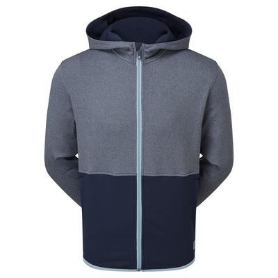 FootJoy ThermoSeries Full-Zip Golf Hoodie - Navy - thumbnail image 1